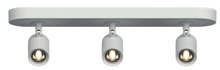 3-Spot LED Track lampe hvit